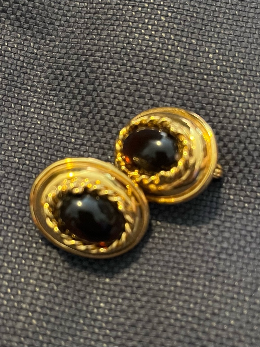 Vintage clip on Earrings Lot of 4 - Picture 8 of 10